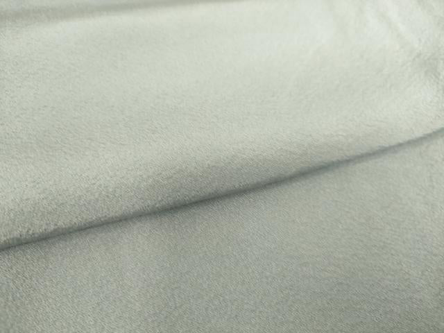 平和屋着物▽上質な色無地 単衣 秘色色 正絹 逸品 DAAS0039az