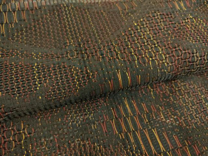 平和屋着物▽道行コート スリーシーズン 春夏秋 塵除け 菱文 正絹 逸品 DAAS0057az