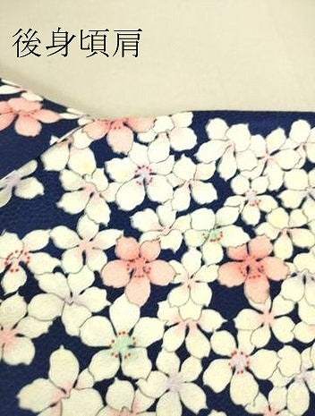 平和屋着物▽上質な小紋 単衣 花尽くし 正絹 逸品 DAAS0062az