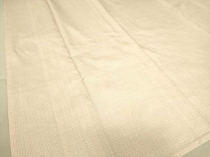平和屋着物▽本場大島紬 白大島 単衣 80亀甲 総詰め 正絹 逸品 DAAS0063az