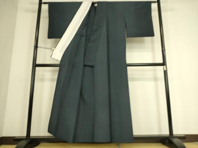 平和屋着物▽本塩沢 単衣 110亀甲 総詰め 正絹 逸品 DAAS0067az