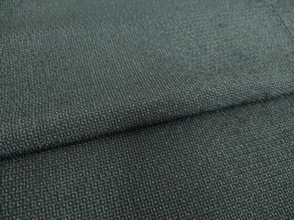 平和屋着物▽本塩沢 単衣 110亀甲 総詰め 正絹 逸品 DAAS0067az
