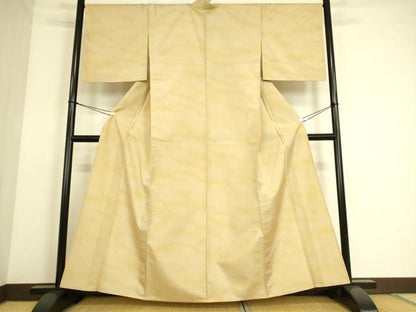 平和屋着物▽本場染大島紬 単衣 霞文 正絹 逸品 DAAS0078az