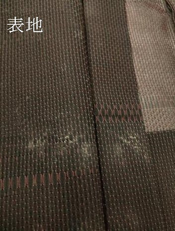 平和屋着物▽羽織　スリーシーズン　春夏秋　塵除け　横段文　正絹　逸品　DAAS0114az