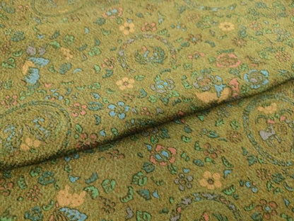 平和屋着物▽上質な小紋 単衣 動物丸文 正絹 逸品 DAAS0122az