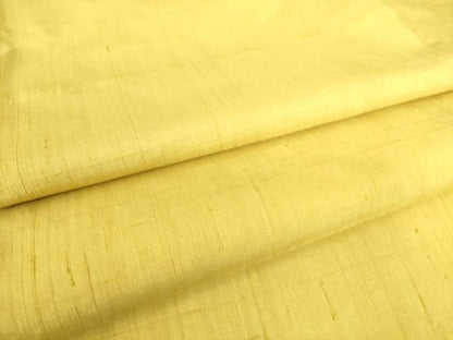 平和屋着物▽上質な紬 単衣 玉蜀黍色 正絹 逸品 DAAS0141az