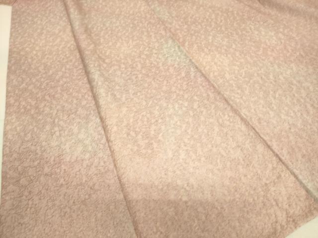 平和屋着物▽上質な小紋 単衣 蒔糊 瑞晃 霞文 正絹 逸品 DAAS0159az