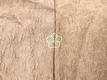 平和屋着物▽上質な小紋 単衣 蒔糊 瑞晃 霞文 正絹 逸品 DAAS0159az