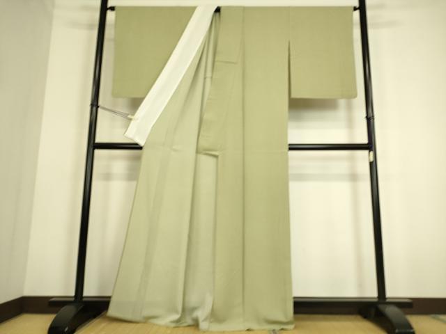 平和屋着物▽小紋 単衣 縞 洗える着物 DAAS0174az