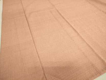 平和屋着物▽上質な紬 単衣 ときがら茶色 正絹 逸品 DAAS0257az