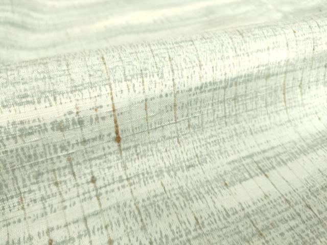 平和屋着物▽上質な紬 単衣 横段霞文 正絹 逸品 DAAS0259az