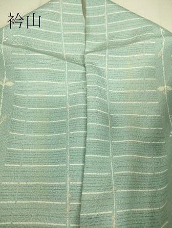 平和屋着物▽上質な小紋 単衣 草花間道 正絹 逸品 DAAS0295az