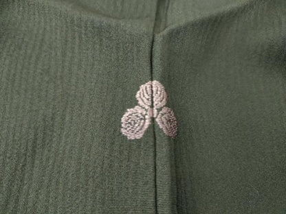 平和屋着物▽訪問着 単衣 色紙花文 暈し染め 金彩 正絹 逸品 DAAS0301az