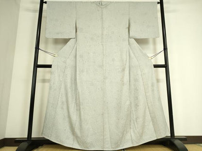 平和屋着物▽上質な小紋 単衣 辻が花地紋 暈し染め 正絹 逸品 DAAS0320az