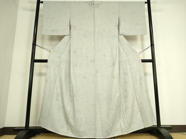 平和屋着物▽上質な小紋 単衣 辻が花地紋 暈し染め 正絹 逸品 DAAS0320az
