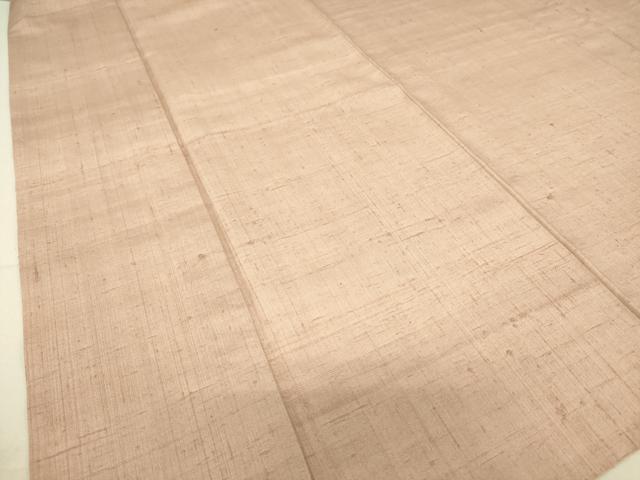 平和屋着物▽生紬 単衣 虹色 正絹 逸品 DAAS0321az
