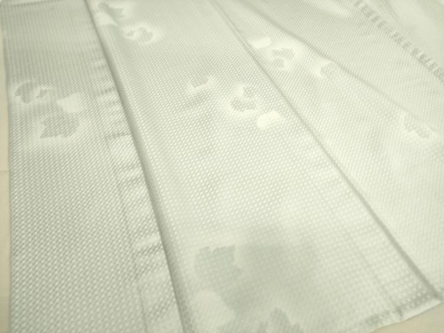 平和屋着物▽上質な小紋 単衣 舞花文 暈し染め 金彩 正絹 逸品 DAAS0339az