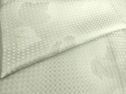 平和屋着物▽上質な小紋 単衣 舞花文 暈し染め 金彩 正絹 逸品 DAAS0339az
