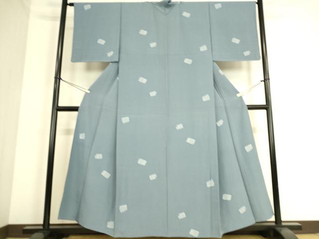平和屋着物▽上質な小紋　単衣　源氏香　正絹　逸品　未使用　DAAS0341az