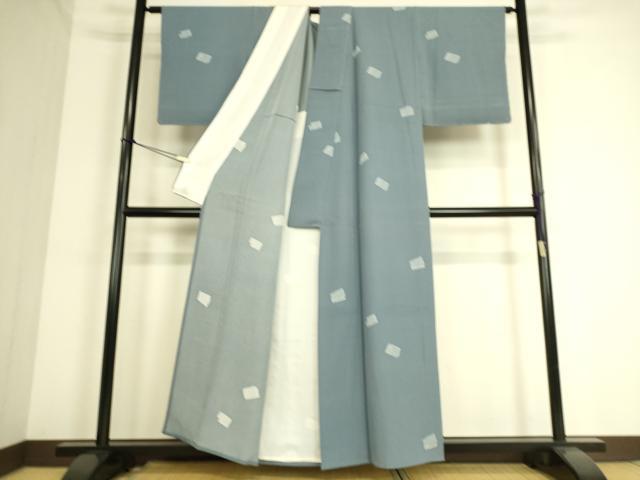 平和屋着物▽上質な小紋　単衣　源氏香　正絹　逸品　未使用　DAAS0341az