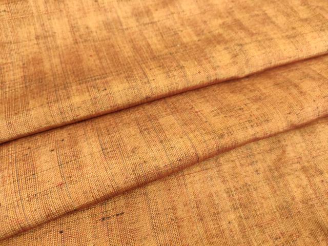 平和屋着物▽上質な紬 単衣 霞文 正絹 逸品 DAAS0439az