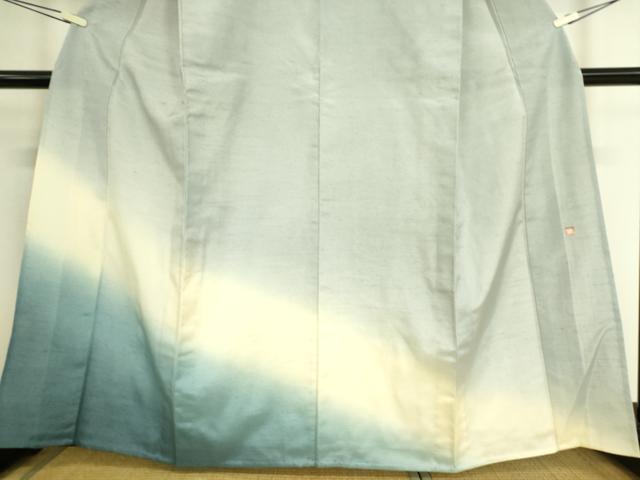 平和屋着物▽訪問着 単衣 作家物 紬地 霞文 正絹 逸品 DAAS0444az