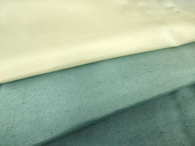 平和屋着物▽訪問着 単衣 作家物 紬地 霞文 正絹 逸品 DAAS0444az