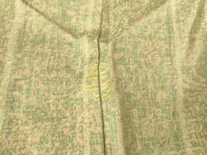 平和屋着物▽訪問着 単衣 刺繍 舞花文 金彩 正絹 逸品 DAAS0446az