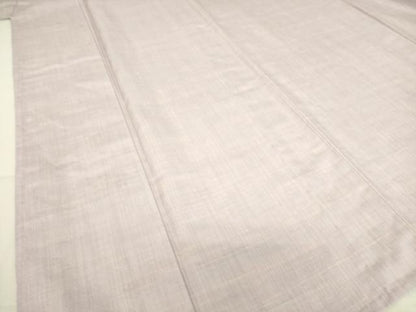 平和屋着物▽紅花紬 米沢 単衣 霞文 やまと誂製 正絹 逸品 DAAS0459az
