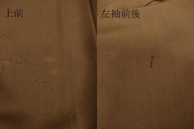 平和屋着物▽中国三大刺繍 スワトウ刺繍 汕頭刺繍 総刺繍 訪問着 単衣 短冊花文箱 金糸 憲法色 正絹 逸品 DAAS0471az