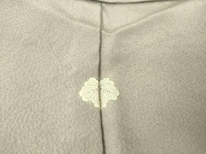 平和屋着物▽訪問着 単衣 枝花文 金彩 正絹 逸品 DAAS0473az