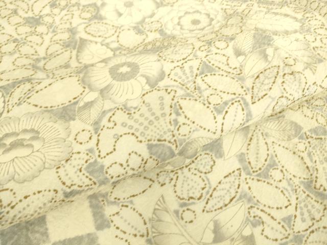 平和屋着物▽訪問着 単衣 辻が花 金彩 正絹 逸品 DAAS0491az