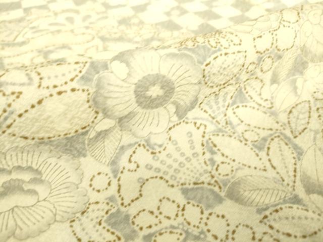 平和屋着物▽訪問着 単衣 辻が花 金彩 正絹 逸品 DAAS0491az