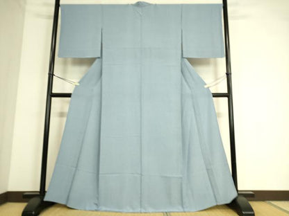 平和屋着物▽江戸小紋　単衣　行儀　正絹　逸品　未使用　DAAS0508az
