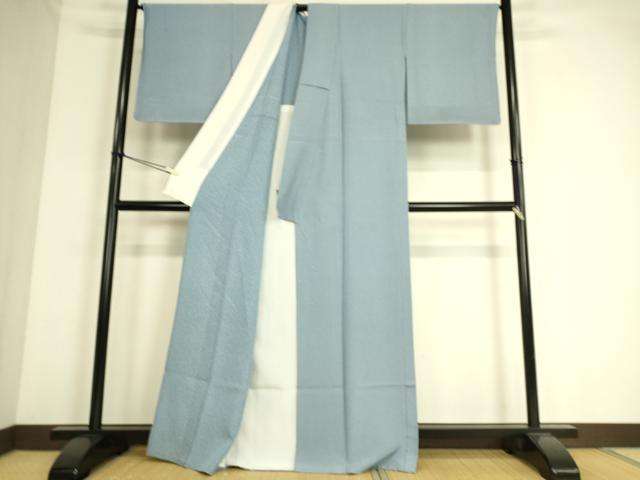 平和屋着物▽江戸小紋　単衣　行儀　正絹　逸品　未使用　DAAS0508az