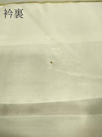平和屋着物▽上質な紬 単衣 舞葉文 正絹 逸品 DAAS0510az