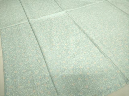 平和屋着物▽上質な小紋 単衣 小花 正絹 逸品 DAAS0523az
