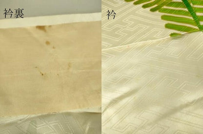 平和屋着物▽訪問着 単衣 駒刺繍 若松葉 金彩 正絹 逸品 DAAS0552az