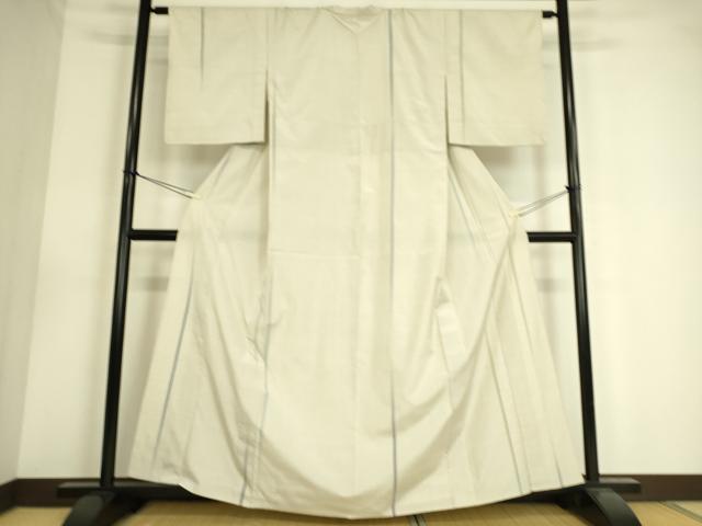 平和屋着物▽上質な紬 単衣 間道 正絹 逸品 DAAS0554az