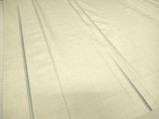 平和屋着物▽上質な紬 単衣 間道 正絹 逸品 DAAS0554az