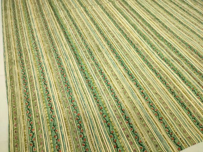 平和屋着物▽上質な小紋 単衣 花間道 正絹 逸品 DAAS0557az