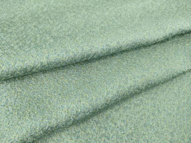 平和屋着物▽上質な小紋 単衣 霞文 正絹 逸品 未使用 DAAS0576az