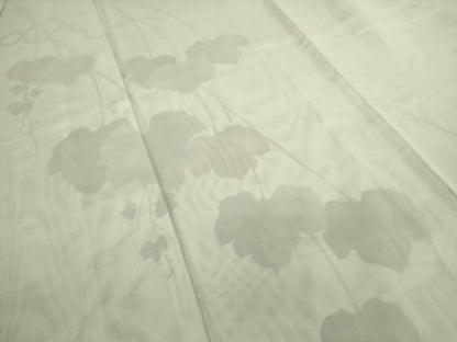 平和屋着物▽訪問着 無双 紗袷 紗×紗 蔦の葉文 正絹 逸品 DAAS0597az