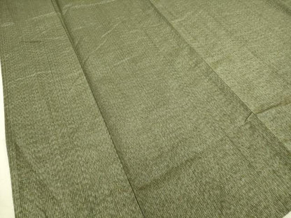平和屋着物▽上質な紬 単衣 霞文 正絹 逸品 DAAS0690az