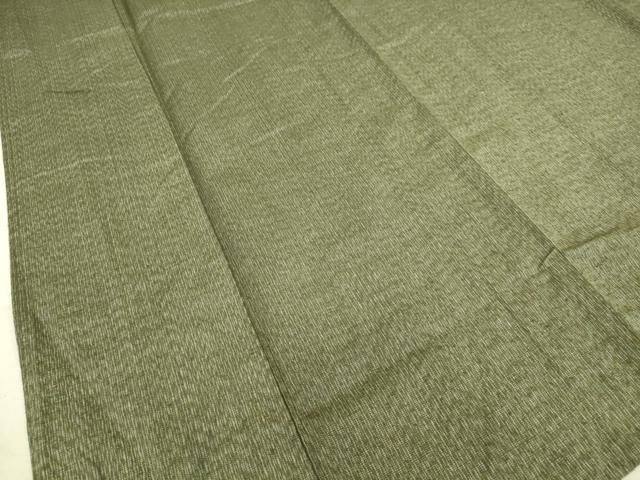 平和屋着物▽上質な紬 単衣 霞文 正絹 逸品 DAAS0690az
