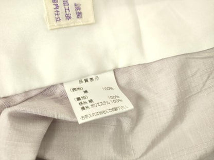 平和屋着物▽結城紬　奥順　はたおり娘　単衣　舞花文　80亀甲　やまと誂製　証紙付き　正絹　逸品　DAAS0698az