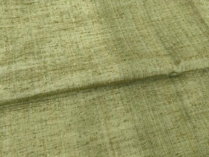 平和屋着物▽上質な紬 単衣 間道 正絹 逸品 DAAS0725az