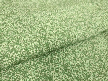 平和屋着物▽江戸小紋 江州文人 単衣 鷹の羽 正絹 逸品 DAAS0734az