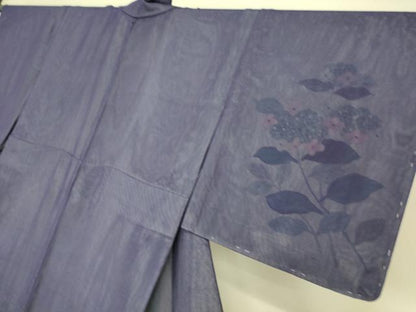 平和屋着物▽訪問着 無双 紗袷 紗×絽 草花文 正絹 逸品 DAAS0748az