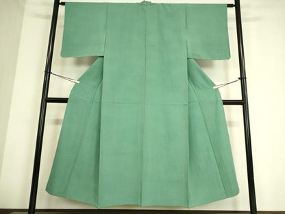 平和屋着物▽上質な小紋 単衣 霞文 ますいわ屋扱い 正絹 逸品 DAAS0755az